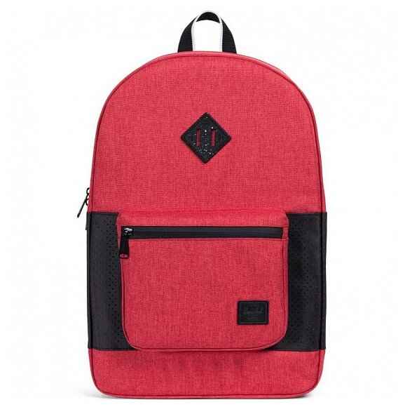 Рюкзак HERSCHEL RUSKIN Barbados Cherry Crosshatch/Black