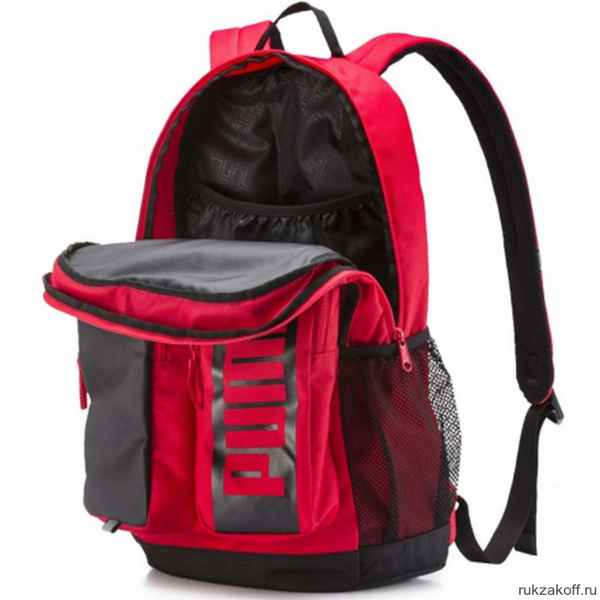 Рюкзак PUMA Deck Backpack II Красный/Чёрный