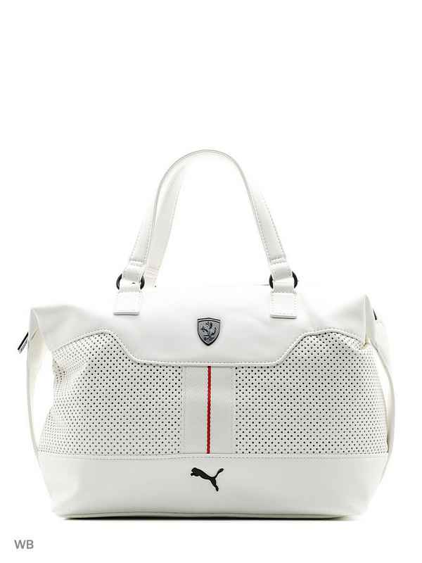 Сумка Puma Ferrari LS Handbag Белая