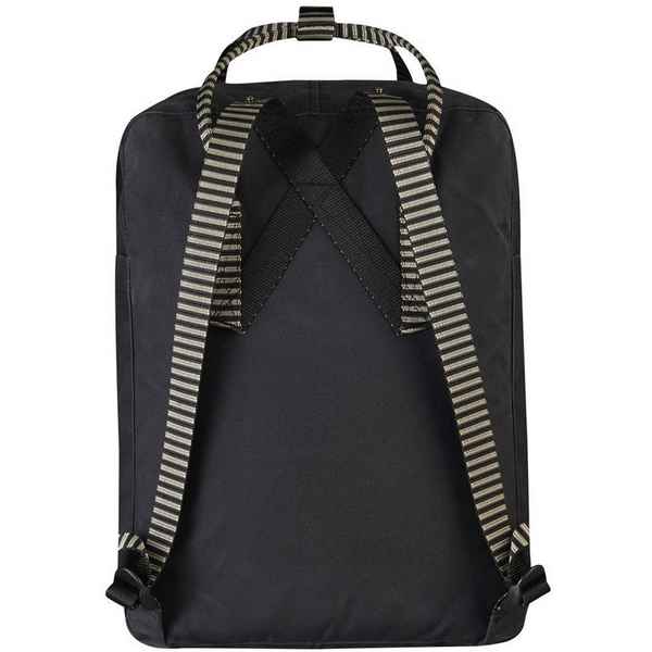 Рюкзак Fjallraven Kanken Classic 16l Black Striped черный