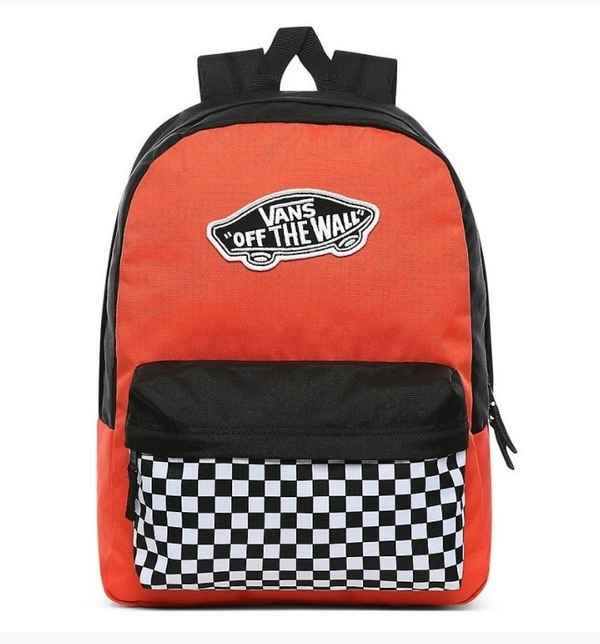 Рюкзак Vans WM REALM BACKPACK PAPRIKA/CHECKER