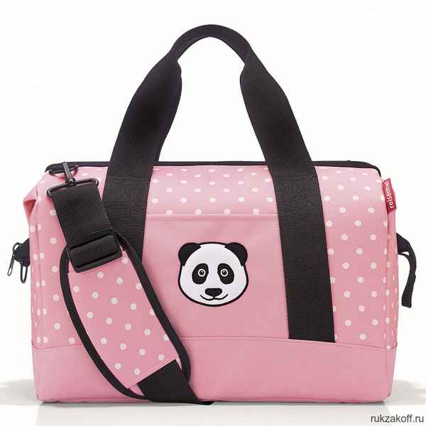 Сумка детская Reisenthel allrounder m panda dots pink