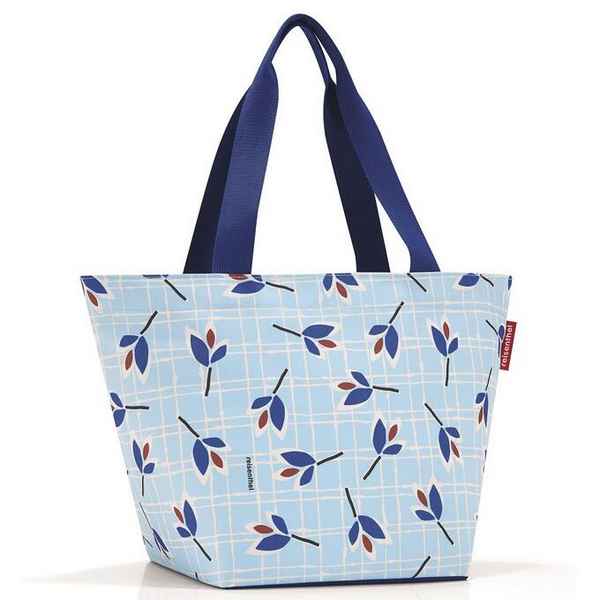 Сумка Reisenthel shopper m leaves blue