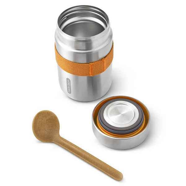 Термос для еды food flask b, 400 мл, оранжевый