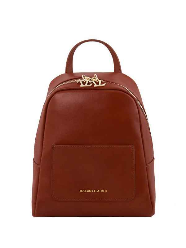 Женский рюкзак Tuscany Leather TL BAG TL142052 Коньяк