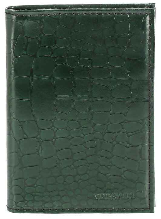 Обложка для документов Versado 063-2 green croco