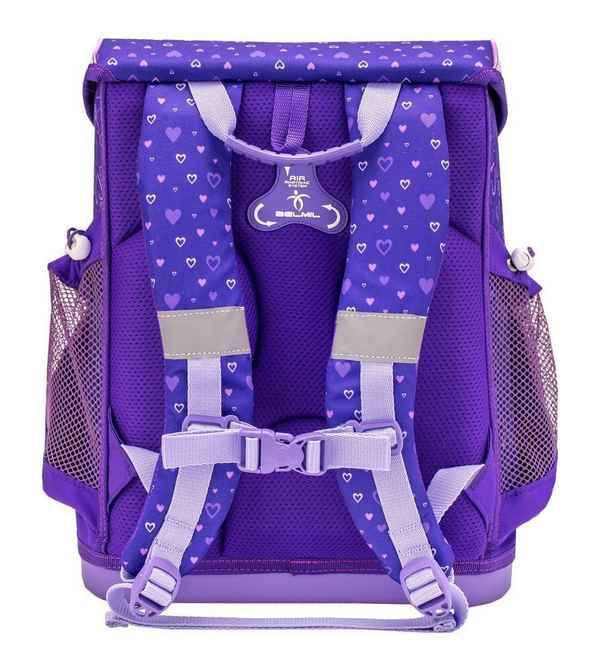 Ранец Belmil MINI-FIT LOVE PURPLE