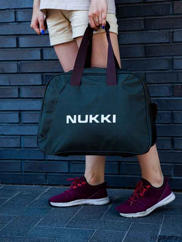 Сумка Nukki NUK21-35128 хаки, коричневый