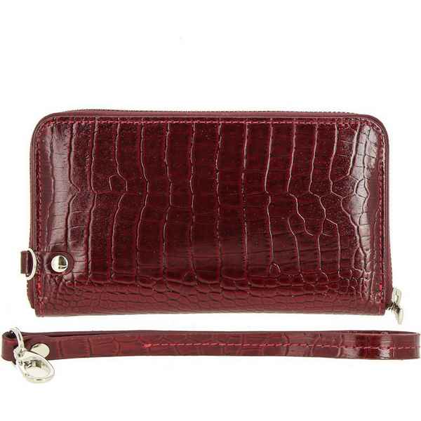 Женский кошелёк Versado VD036 red croco