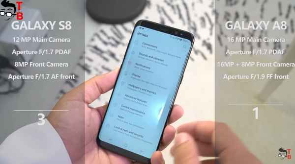 Samsung Galaxy A8 или S8 – что лучше? Сравнение смартфонов