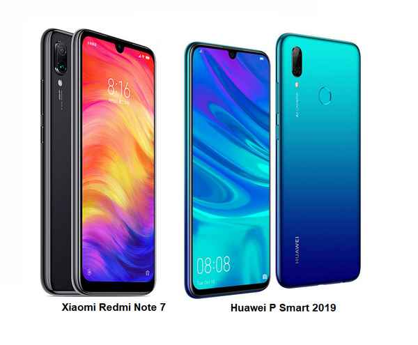 Redmi Note 7 vs Huawei P Smart 2019 – сравнение смартфонов