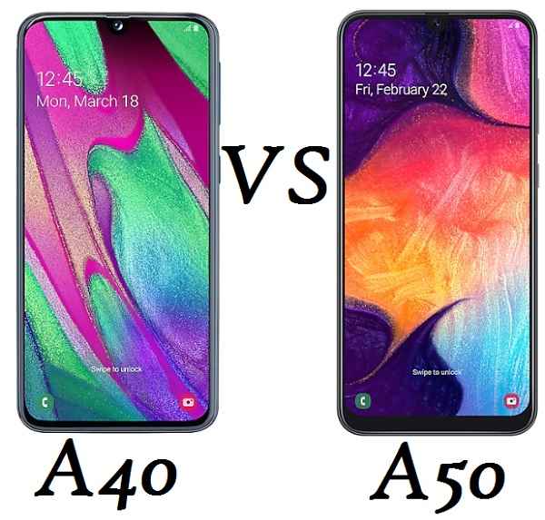 Samsung Galaxy A40 vs Galaxy A50: отличия, сравнение смартфонов