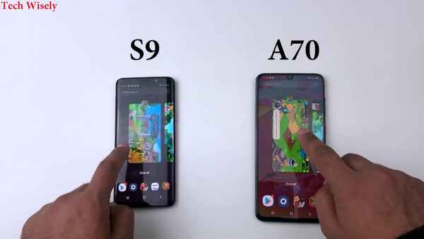 Samsung Galaxy A70 vs Galaxy S9 – сравнение смартфонов
