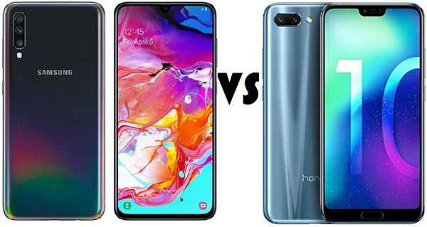 Samsung Galaxy A70 vs Honor 10 – сравнение смартфонов