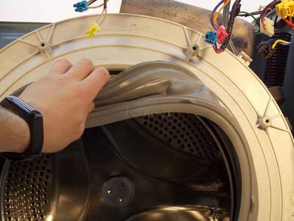 Замена резинки в стиральной машине своими руками (манжеты люка)