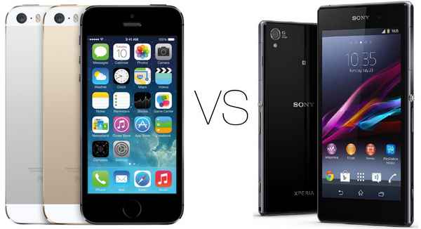 Что лучше - iPhone 5 или Sony Xperia Z1