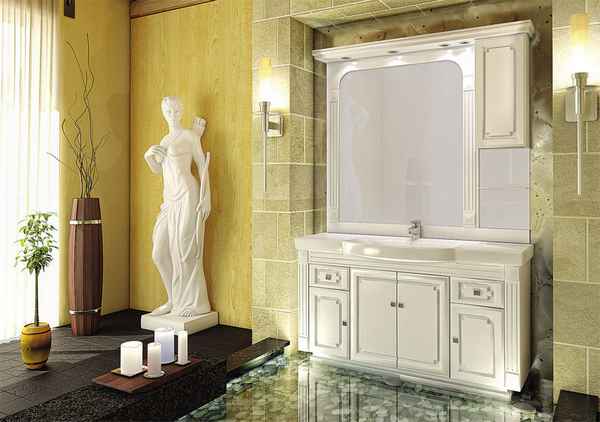 Мебель для ванной комнаты в классическом стиле: как выбрать правильно