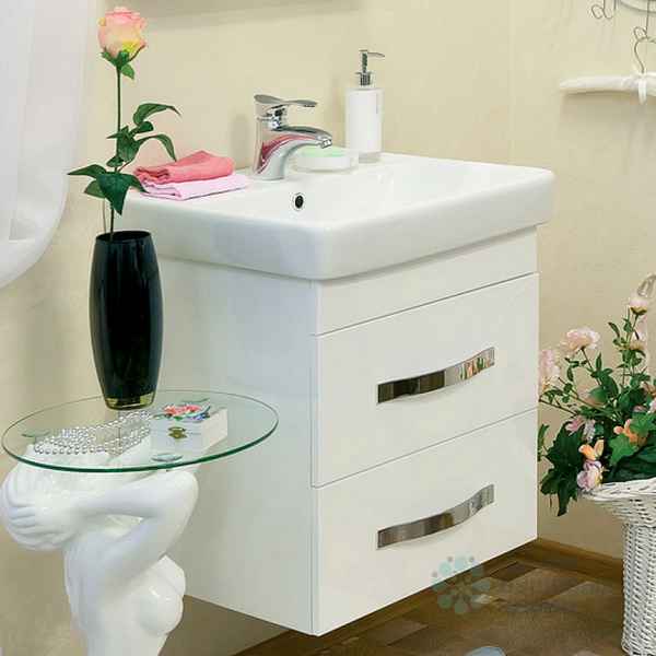Умывальник с тумбой в ванную комнату: фото варианты дизайна