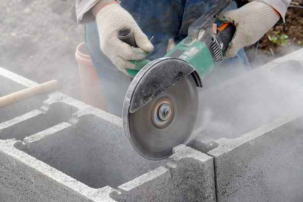 Обработка бетона болгаркой или как правильно пользоваться дисками