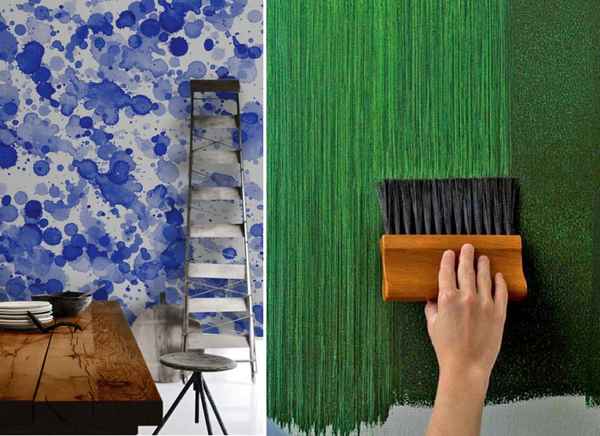 Как оригинально покрасить стены дома своими руками: Советы и выбор краски +Фото и Видео