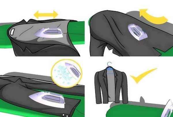 Как гладить пиджак правильно?