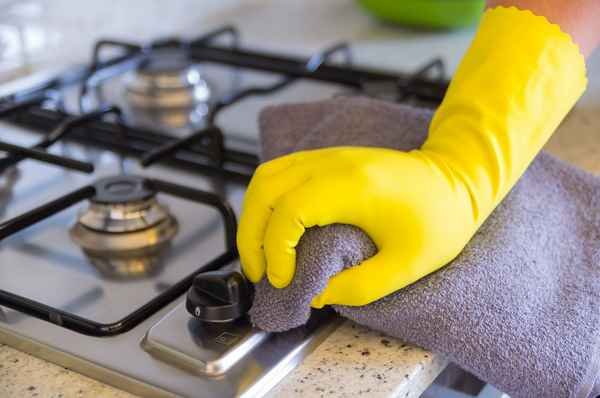 Лучшие народные методы очистки кухонной плиты