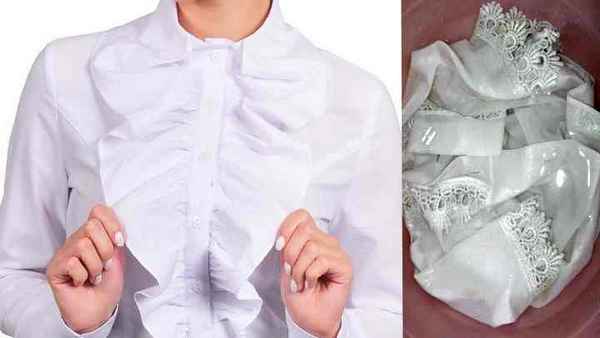 Как отбелить белые рубашки народными средствами