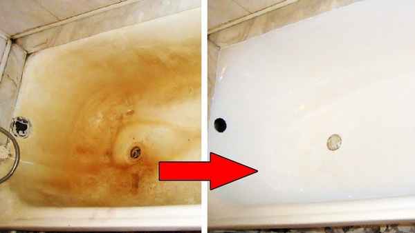 Чем отбелить ванну от желтизны в домашних условиях