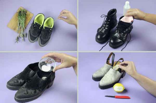 Как избавиться от запаха в обуви в домашних условиях  