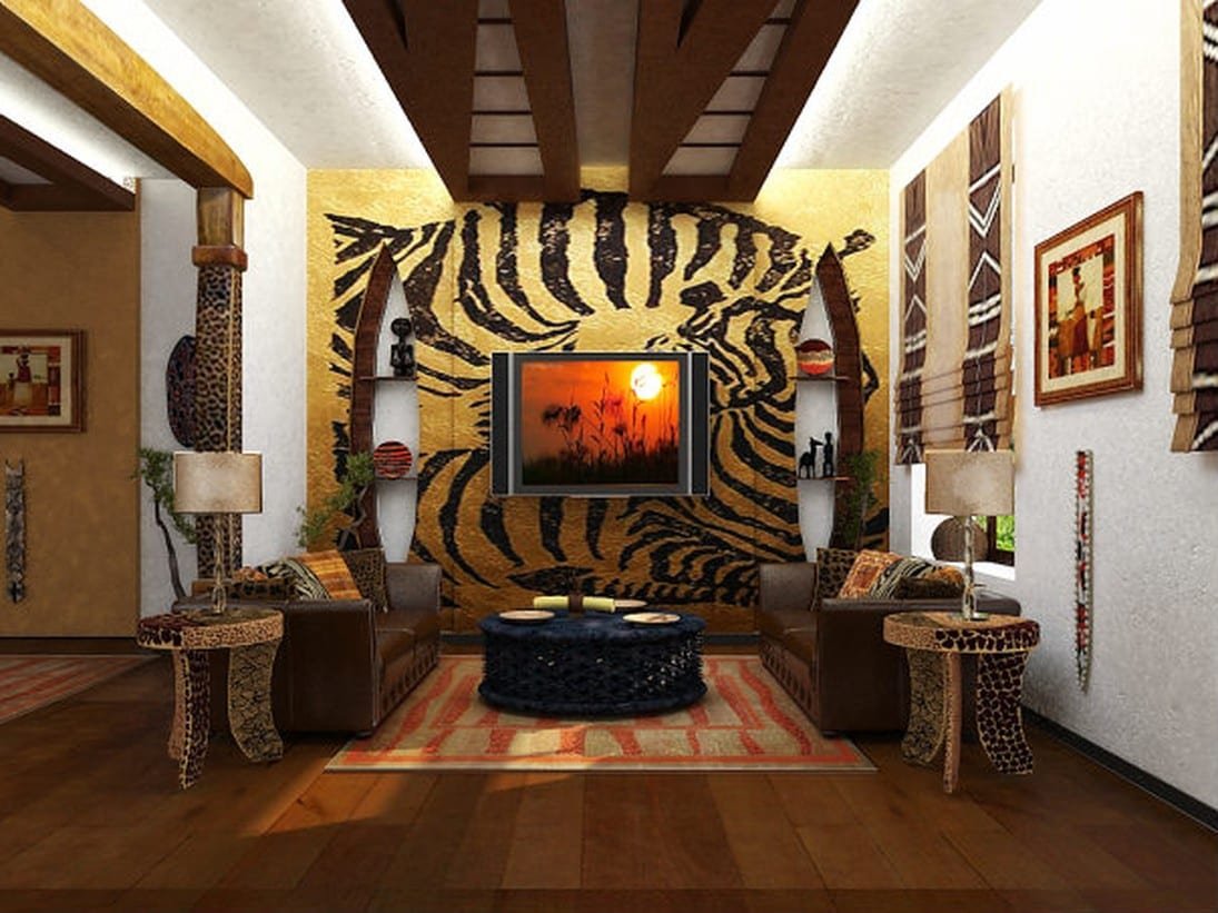 Мебель в африканском стиле: фото, идеи интерьера