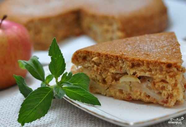 Постные пироги с яблоками - простые и вкусные рецепты для постного стола с фото