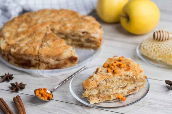 Насыпные пироги с яблоками - лучшие рецепты "сухого" яблочного пирога с фото