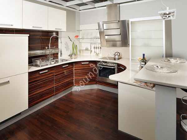 Как выбрать кухонную столешницу: материал и современный дизайн в 75 фото