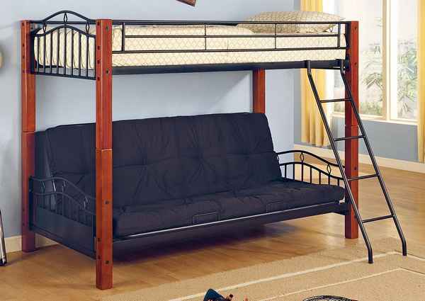 Двухъярусная кровать с диваном: преимущества и недостатки модели