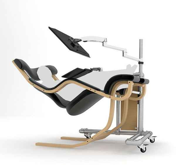 Уникальный стул с подставкой для ноутбука: идеи, концепты