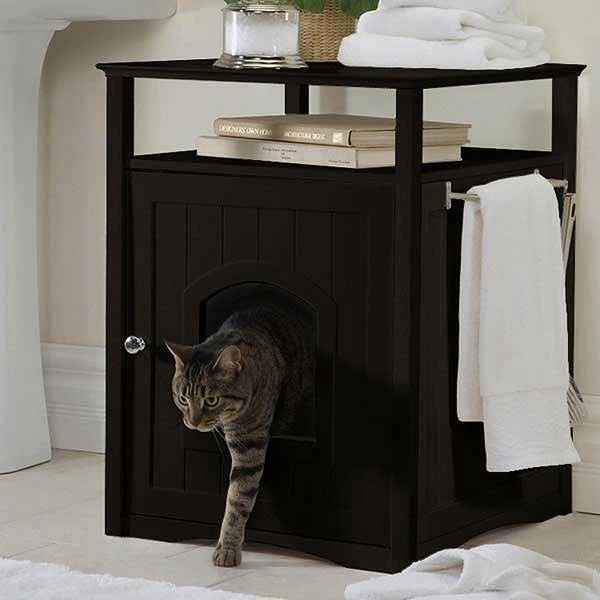 Интересный шкаф для кошки: фото, идея для интерьера