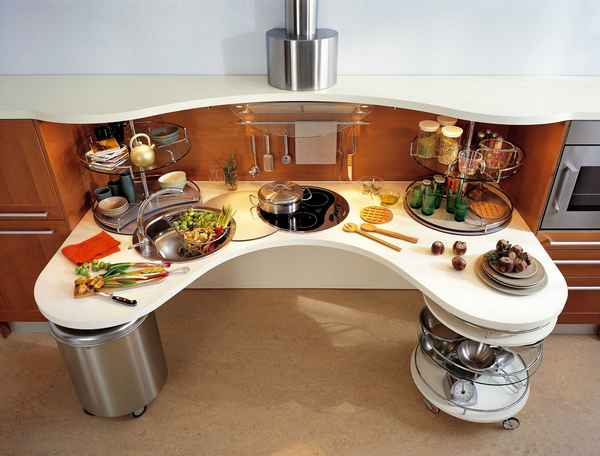 Необычная мебель для кухни: идеи, фото