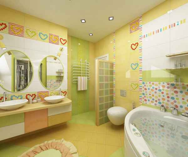 Детская ванная комната. Советы и примеры с фото