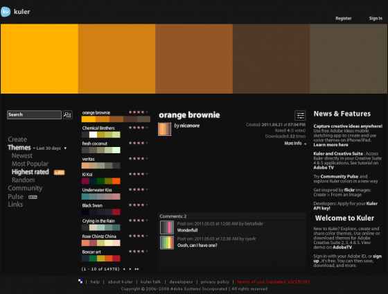 Подбор цвета; новый удобный и бесплатный онлайн инструмент