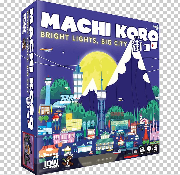 Machi Koro: Bright Lights, Big City – распечатай и играй