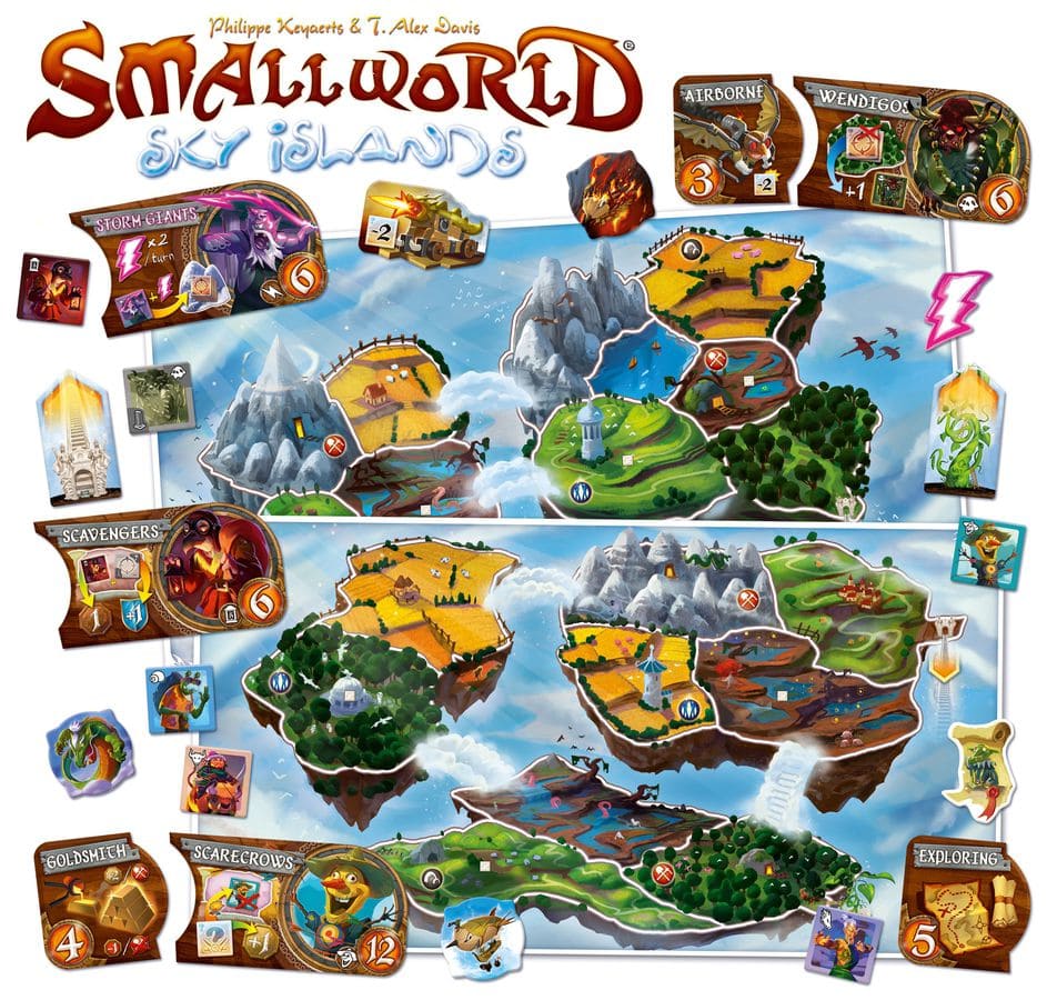 Small World: Sky Islands. Места не хватит и на небе!