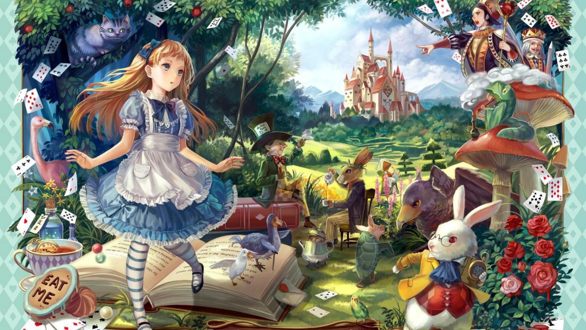 Wonderland — распечатай и играй