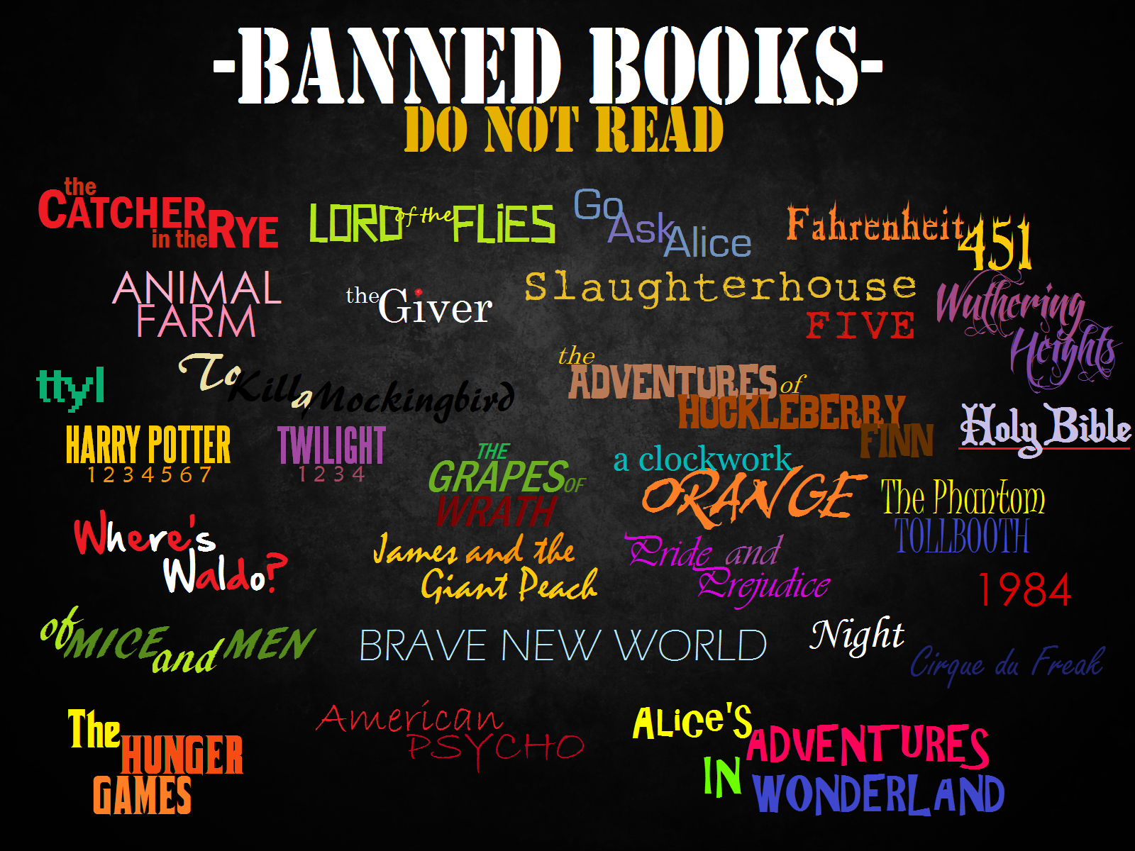 Banned Books — распечатай и играй
