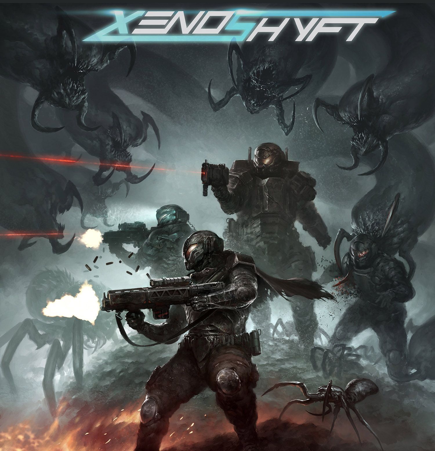 XenoShyft Onslaught — распечатай и играй