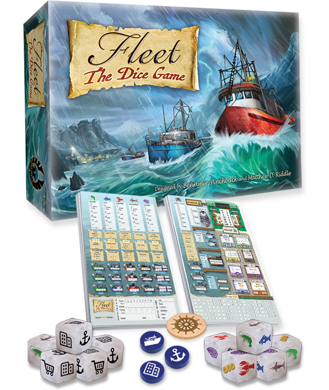 Fleet: The Dice Game — распечатай и играй