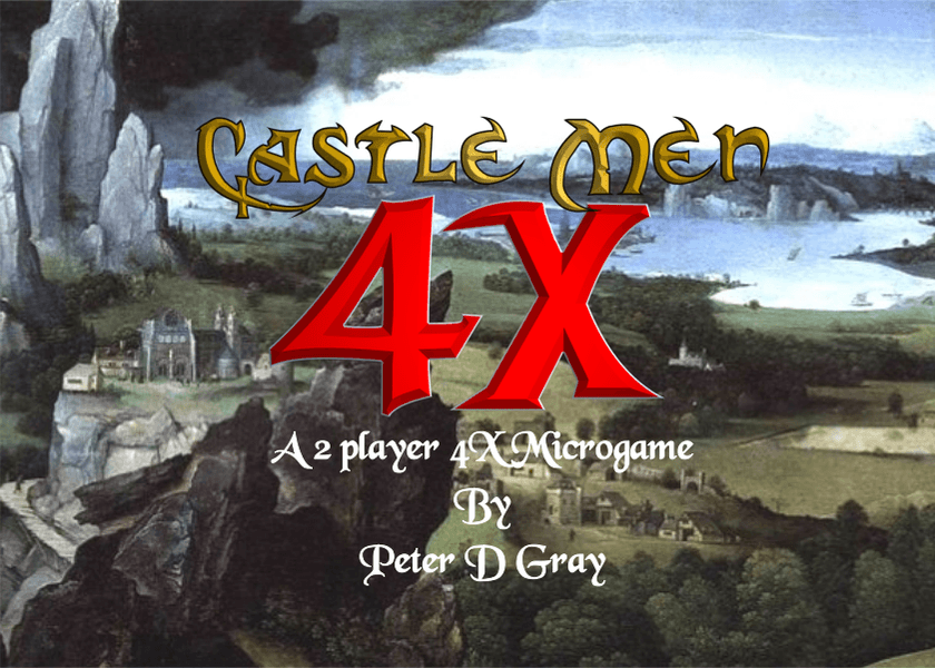 Castle Men 4X — распечатай и играй