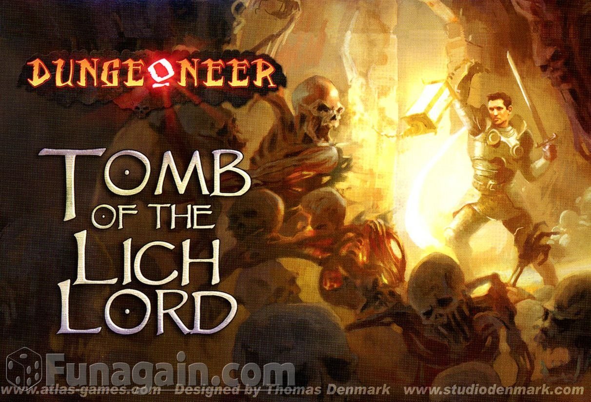 “Dungeoneer: Tomb of the Lich Lord” — распечатай и играй