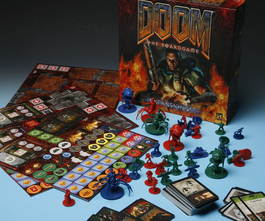 Обзор дополнения к «»Doom: The Boardgame»