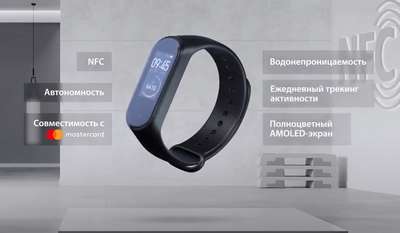 Представили новый фитнес-браслет от Xiaomi со встроенным модулем NFC
