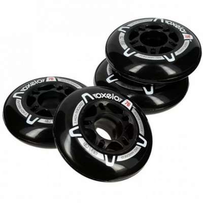 4 колеса для фитнес роликов Fit 76 мм 80A OXELO - купить в интернет-магазине
